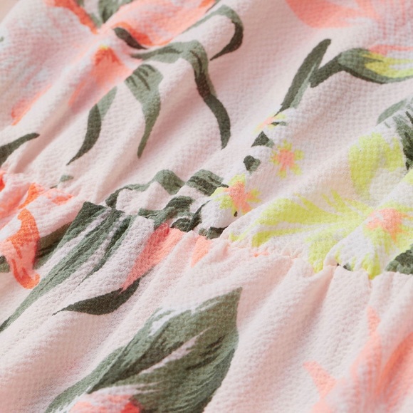 SALE! Pink Floral Maxi Dress - Picture 2 of 3